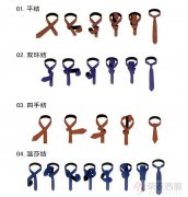 领带的系法之打领带的几种技巧
