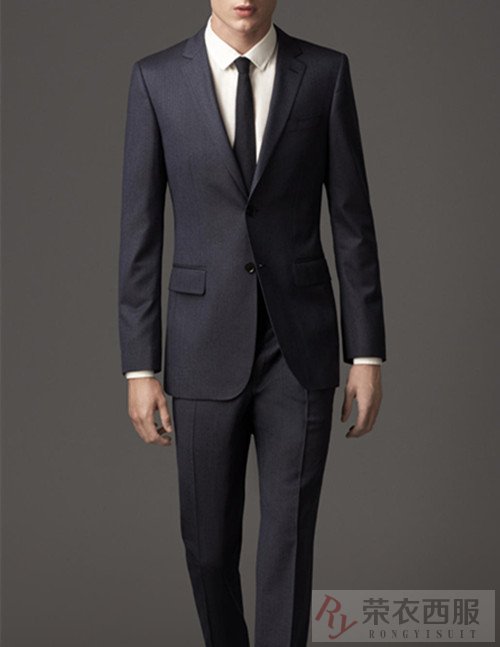 2014银灰色商务正装